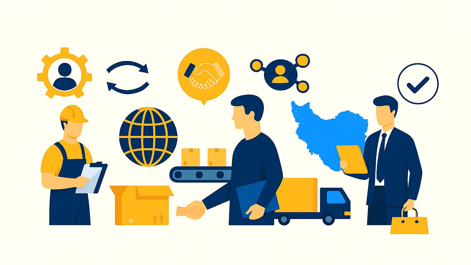 نقش فناوری بلاکچین در صنعت پخش و لجستیک