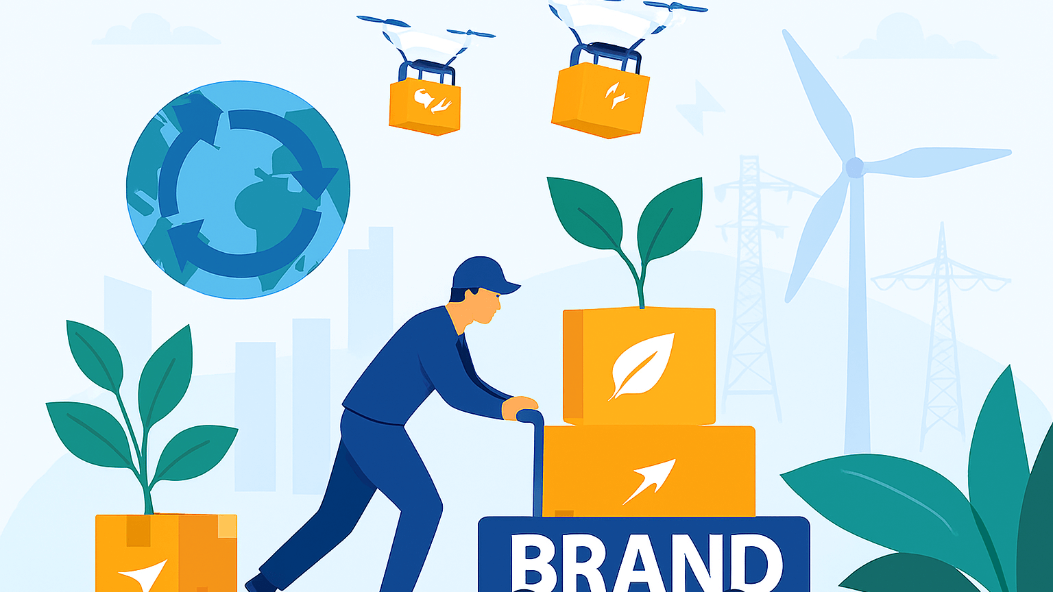 پخش سبز: استراتژی‌های پایدار برای صنعت توزیع